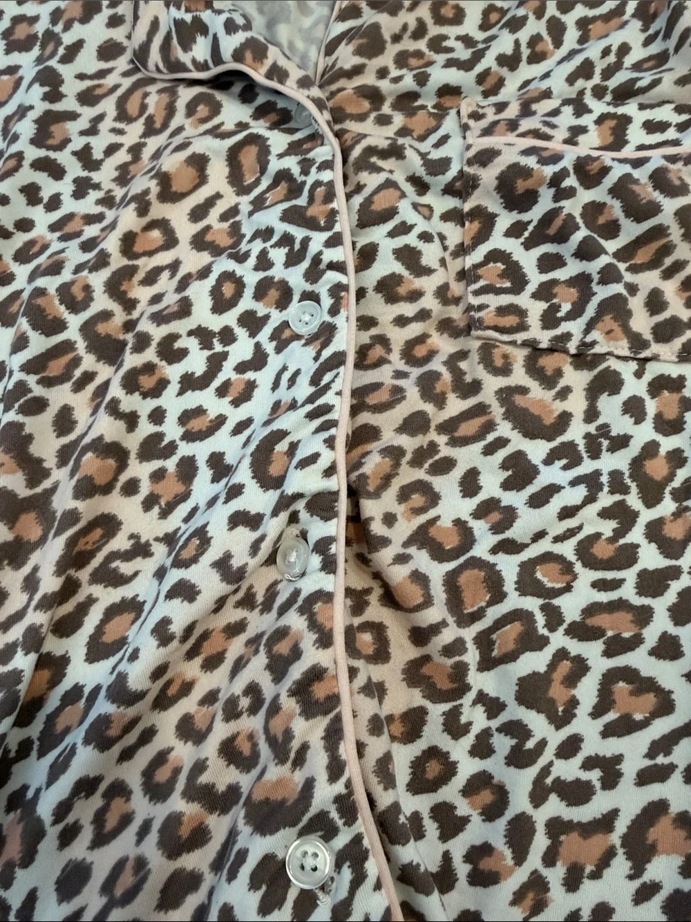 Tahari Girls Leopard Short Pajama Set